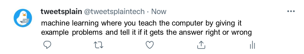 supervised learning definition